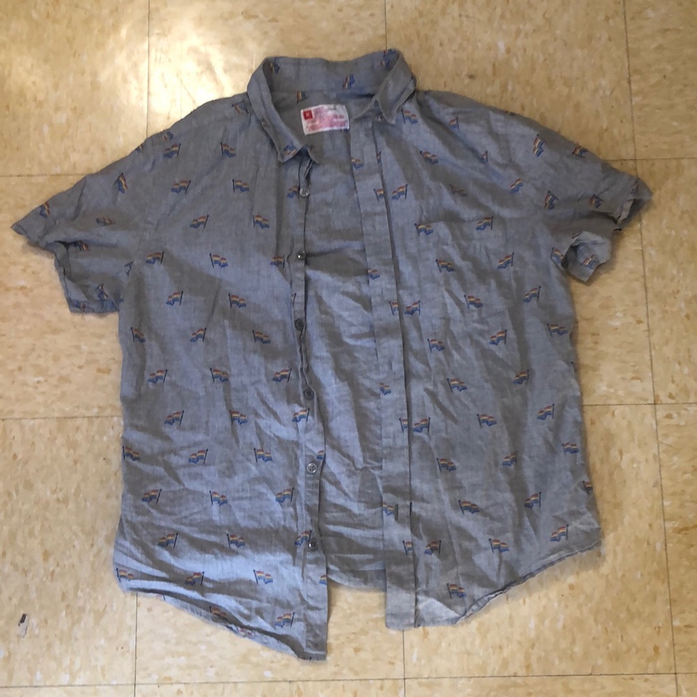 🌈 Pride short sleeved collared shirt 🌈